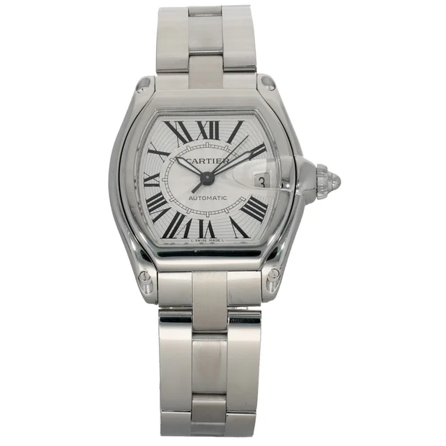 Cartier Roadster W62025V3 38mm Stainless Steel Watch from H&T