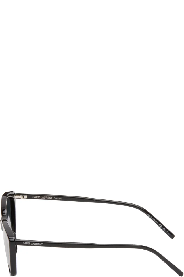 Saint Laurent Black SL 775 Sunglasses, photo 3 of 4 from SSENSE