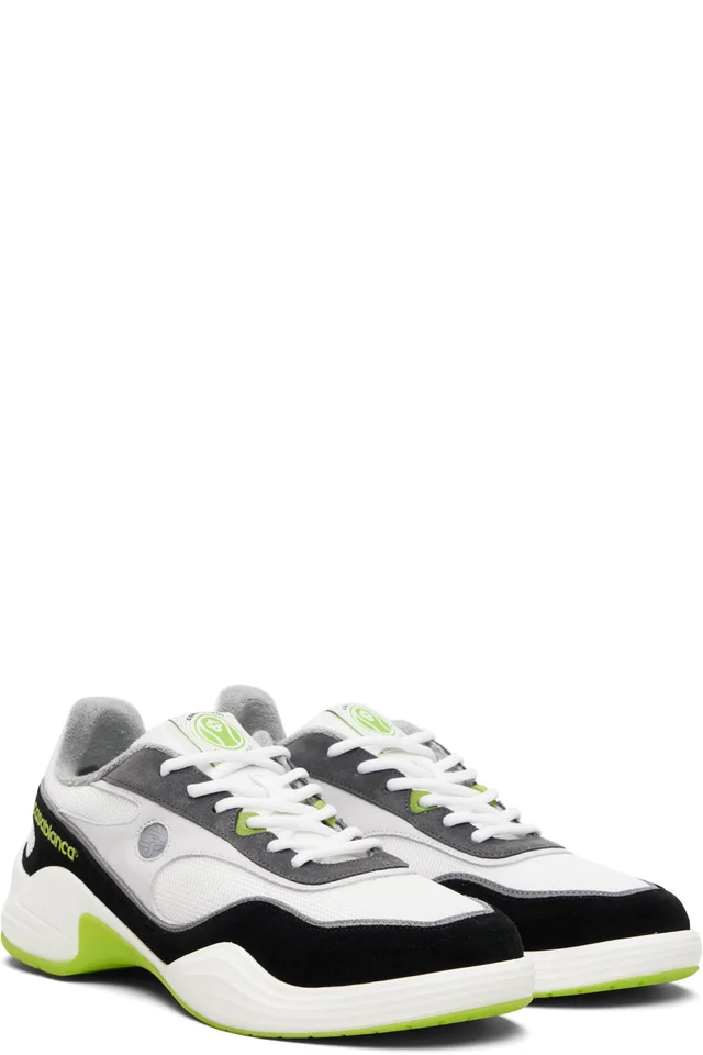 Casablanca Multicolor Court Championship Sneakers, photo 4 of 5 from SSENSE