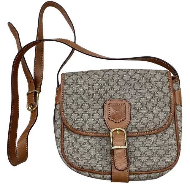 Celine Shoulder Bag Beige in Beige from The Reluxe
