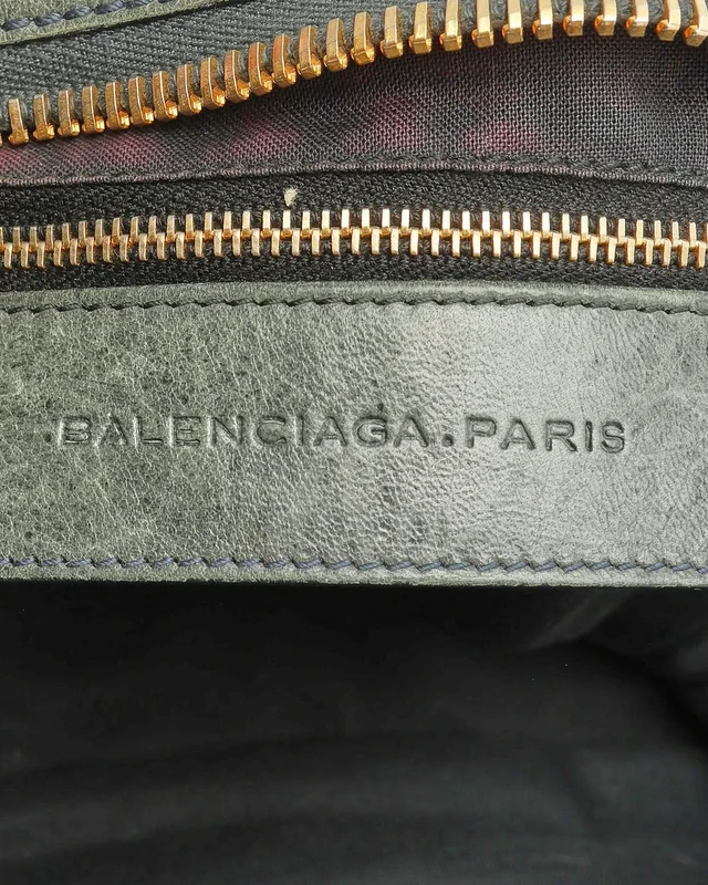 Balenciaga Motocross Giant City Bag in Woven leather from A Retro Tale, photo 8 of 10