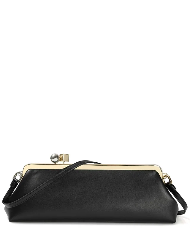 Tiffany & Fred Paris Frame Leather Clutch, image 1 of 1 from Rue La La