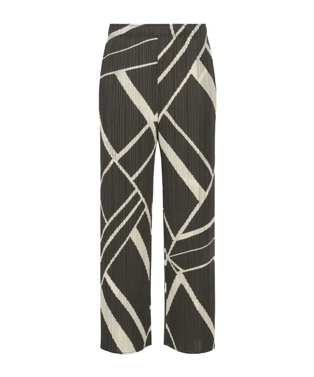 Pleats Please By Issey Miyake Fold Line Pleated Pants, image 1 of 1 from SENSER