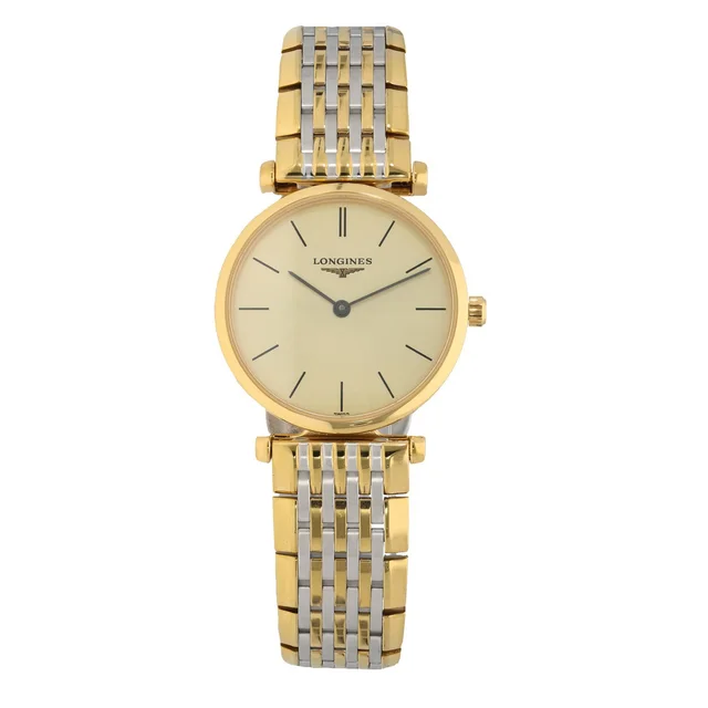 Longines La Grande Classique L4.209.2 24mm Gold Plated Watch in Gold from H&T
