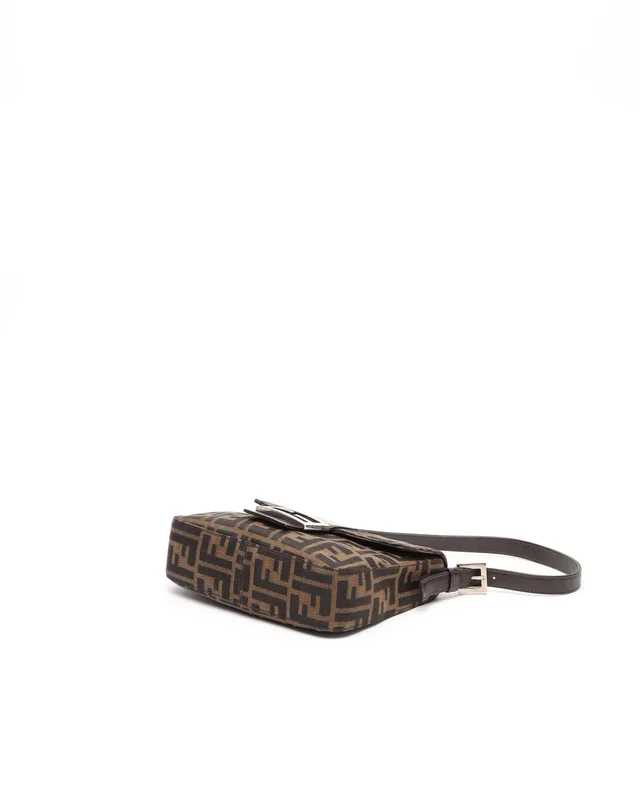 Fendi Zucca Shoulder Bag in Canvas from A Retro Tale, photo 4 of 11