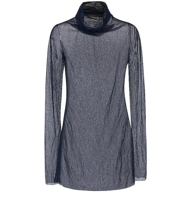 THE ROW Fadia top in Black 100% polyester, photo 2 of 3 from 24S (US)