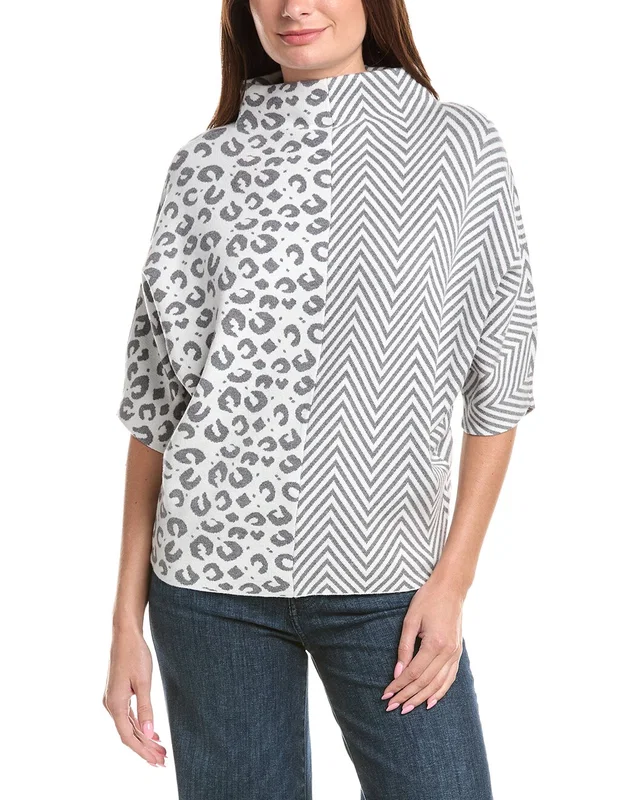 Joseph Ribkoff Mock Neck Pullover Top, image 1 of 1 from Gilt