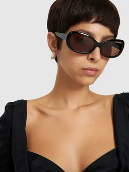DMY Studios Butterfly Sunglasses in 0% Acetate, photo 4 of 5 from LUISAVIAROMA
