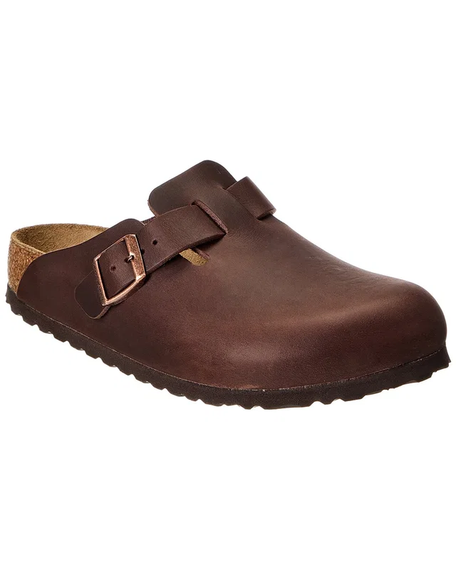 Birkenstock Boston BS Oiled Leather Clog, image 1 of 1 from Rue La La