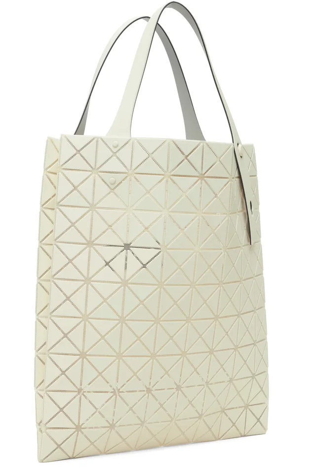 BAO BAO ISSEY MIYAKE Off-White Prism Plus Tote, photo 3 of 4 from SSENSE