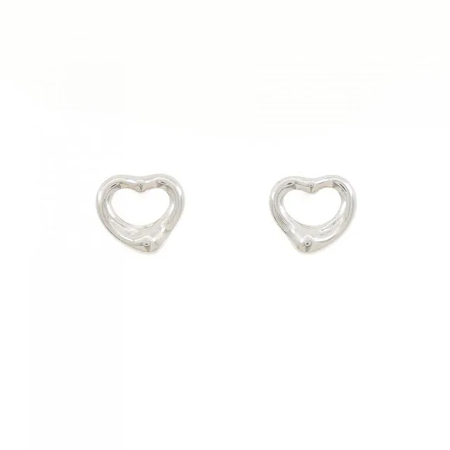 Tiffany & Co. Authentic Silver Heart Earrings in gray|silver from Poshmark