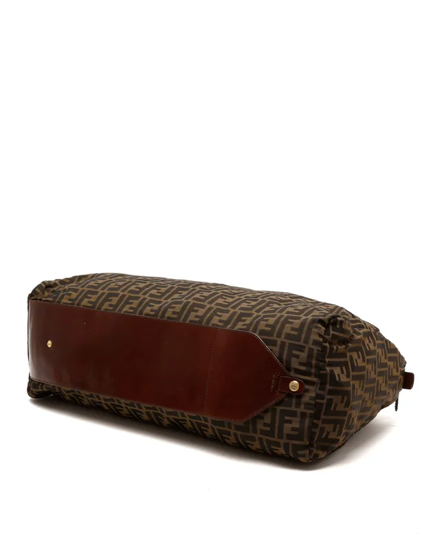 Fendi Zucca Tote Bag in Woven leather from A Retro Tale, photo 5 of 8