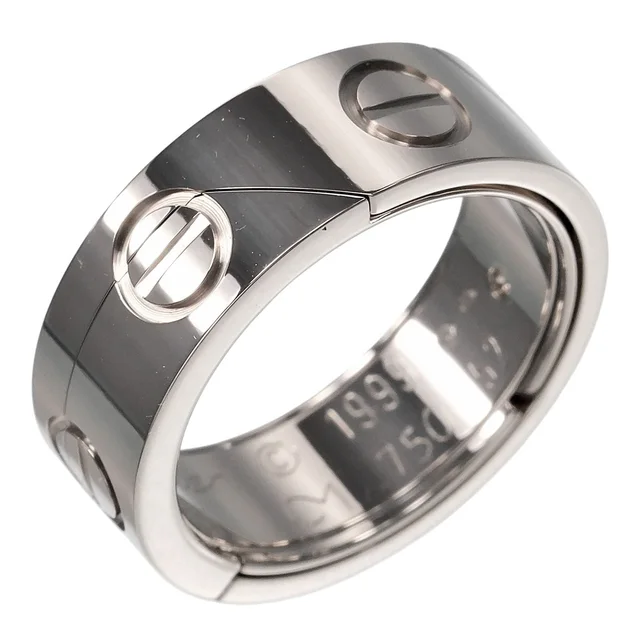 Cartier Astro Love White Gold Ring in White from The Reluxe