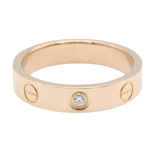 Cartier Mini Love Ring Au750 Ring Size 9 from LuxUness, photo 2 of 2