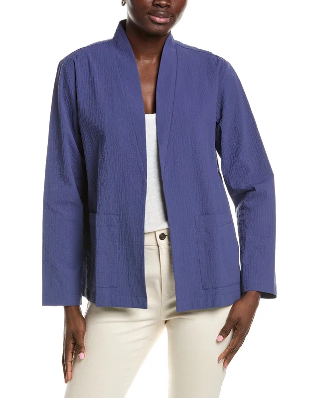 EILEEN FISHER High Collar Jacket, image 1 of 1 from Rue La La