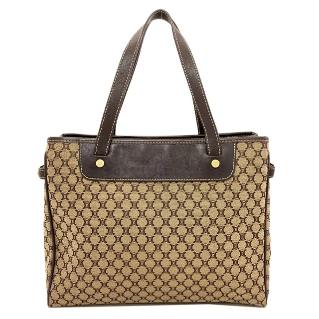 Celine Macadam Handbag Canvas in Canvas from The Reluxe