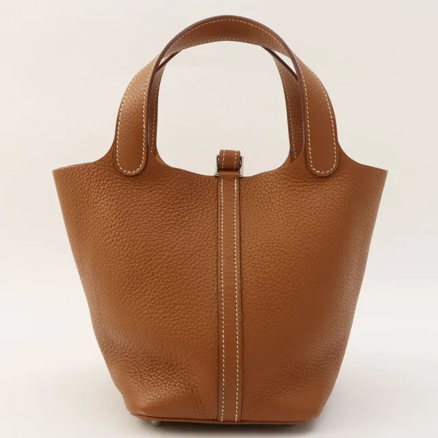 Hermès 2013年製 ピコタンロックPM ゴールド from VINTAGE QOO TOKYO, photo 2 of 19
