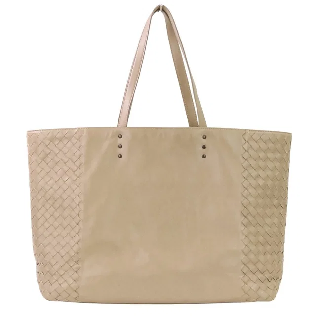 Bottega Veneta Side Intrecciato Leather Tote Bag in Woven leather from LuxUness