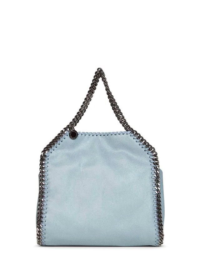 Stella McCartney Falabella Shoulder Bag — Blue Polyester in Blue from HEWI