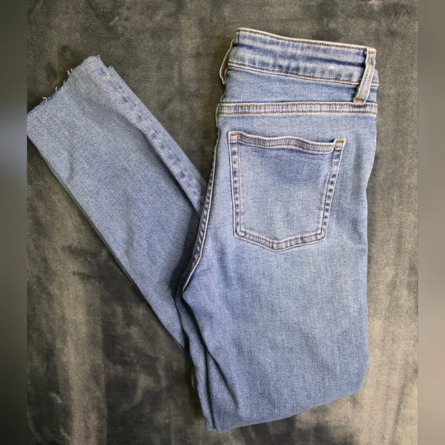 Acne Studios Studiis Skin 5 Mid Vtg 30x156-109 Blue Skinny Jeans Timeless Style in blue Denim from Poshmark