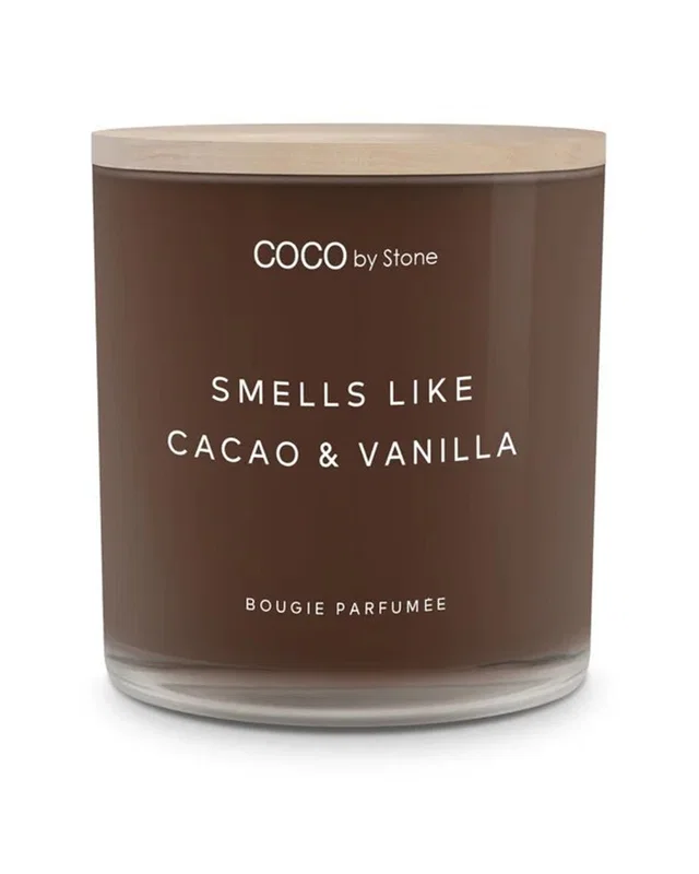 COCO by Stone Smells Like Vanilla Beans & Cacao 11oz Coconut Wax Candle, image 1 of 1 from Rue La La