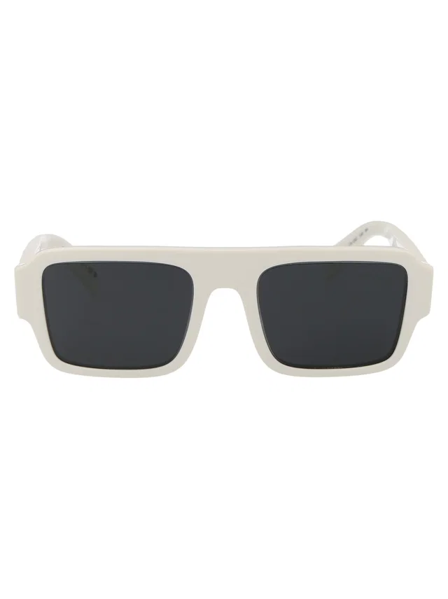 Prada 0pr Acetate Sunglasses — White in White from HEWI