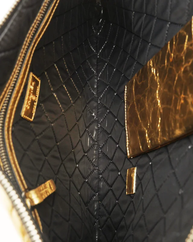 Chanel Feministe Mais Feminine Clutch Bag in Leather from A Retro Tale, photo 5 of 6