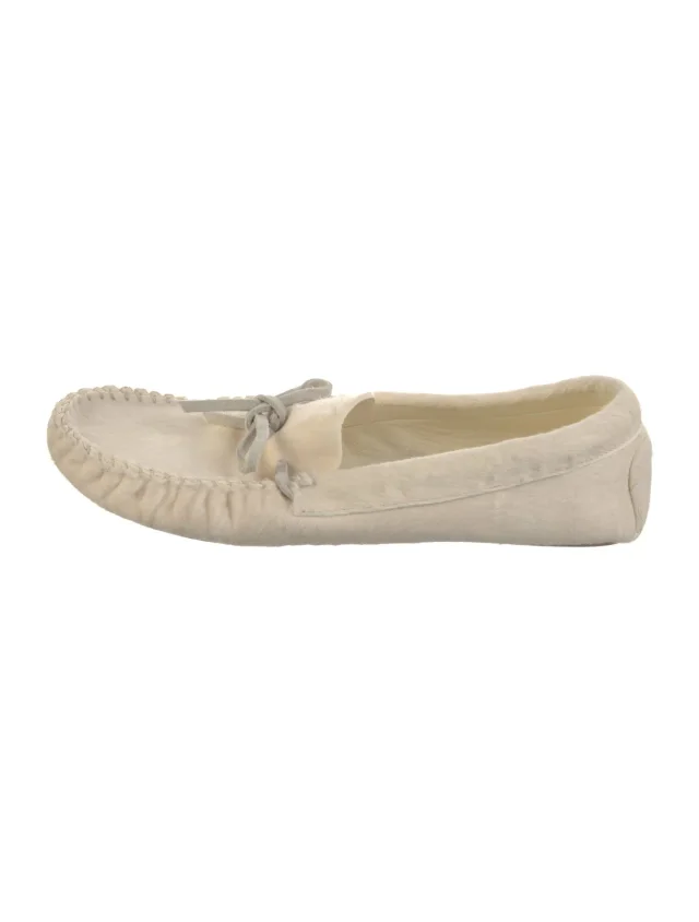 The Row Lucca Ponyhair Moccasins from The RealReal