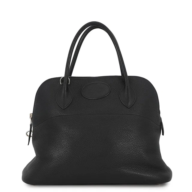 Hermès Bolide Black Taurillon Clemence Size 31 in Black Clemence leather from GALLERY RARE