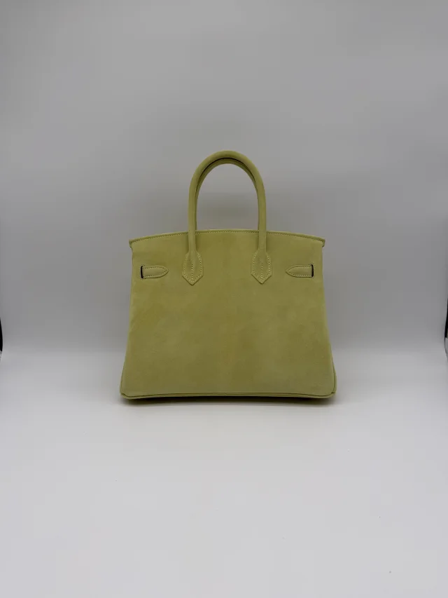 Hermès Birkin 30 Tilleul Doblis Permabrass Hardware from Luxury Promise, photo 3 of 11
