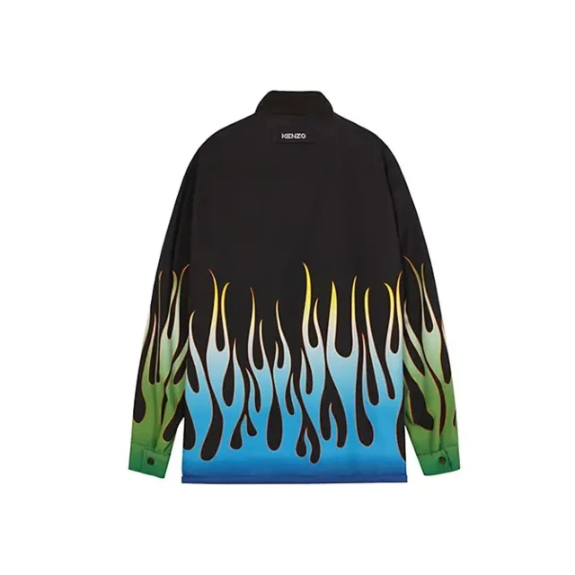 Kenzo Flame Print Reversible Jacket, photo 2 of 3 from Balardi