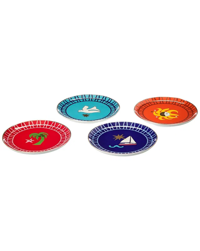 Jonathan Adler Set Of 4 Playa Small Plates, image 1 of 1 from Rue La La