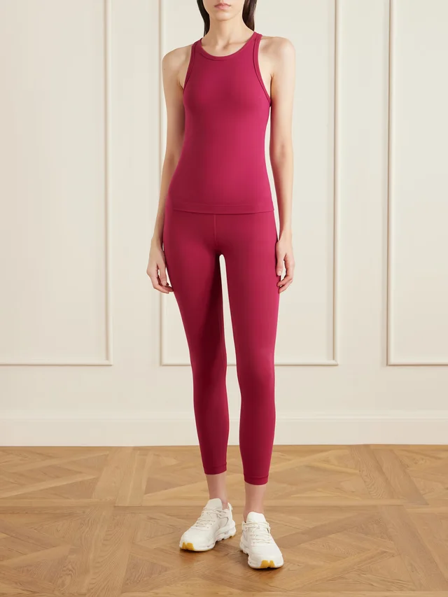 LULULEMON Align™ Waist-Length Racerback Nulu™ tank in Pink, photo 2 of 2 from NET-A-PORTER (Canada)