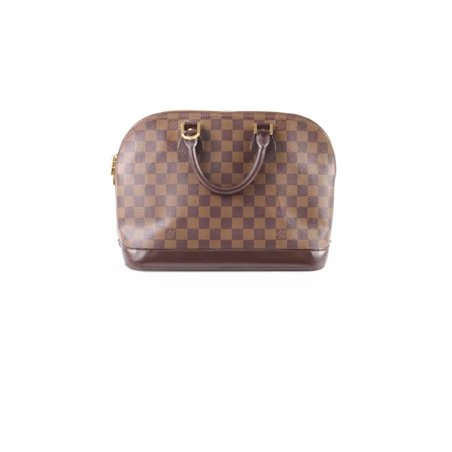 Louis Vuitton Alma PM Damier Ebene in Brown Canvas from The Purse Affair