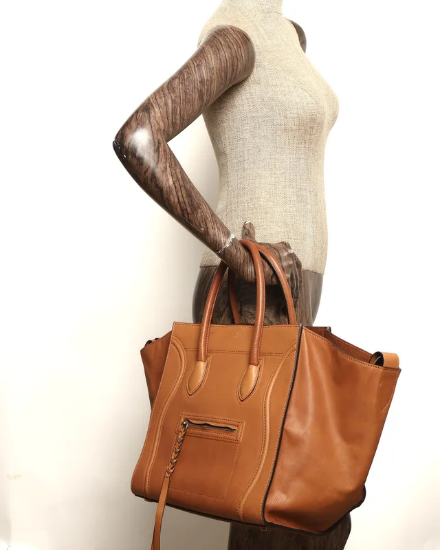 Celine Luggage Phantom Bag in Suede from A Retro Tale, photo 10 of 10