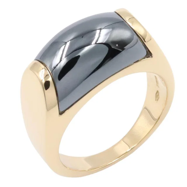 Bvlgari Tronchet Au750 Ring Size 8 from LuxUness