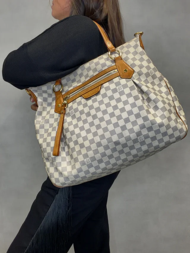 Louis Vuitton Damier Azur Evora GM 2Way Tote Bag Shoulder Bag from Season 2 Consign