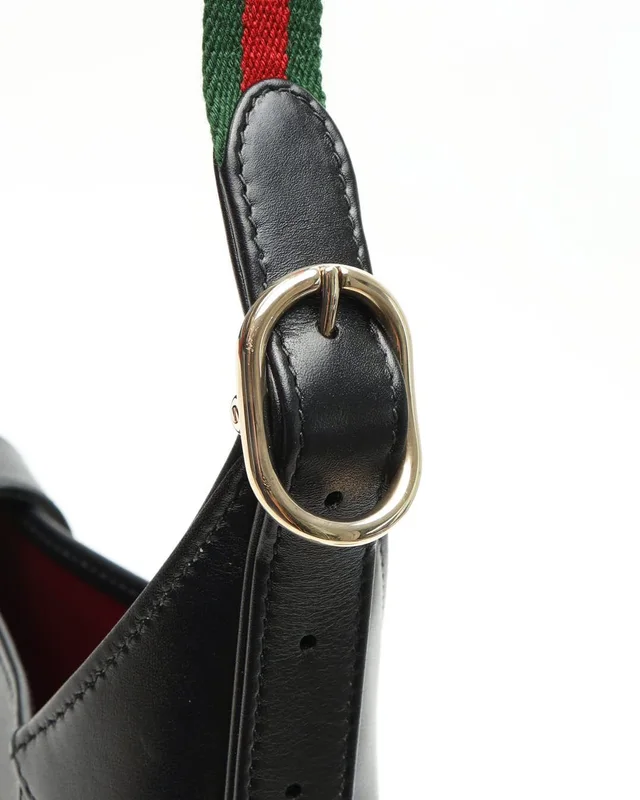 Gucci Large Jackie Bag in Leather from A Retro Tale, photo 7 of 12