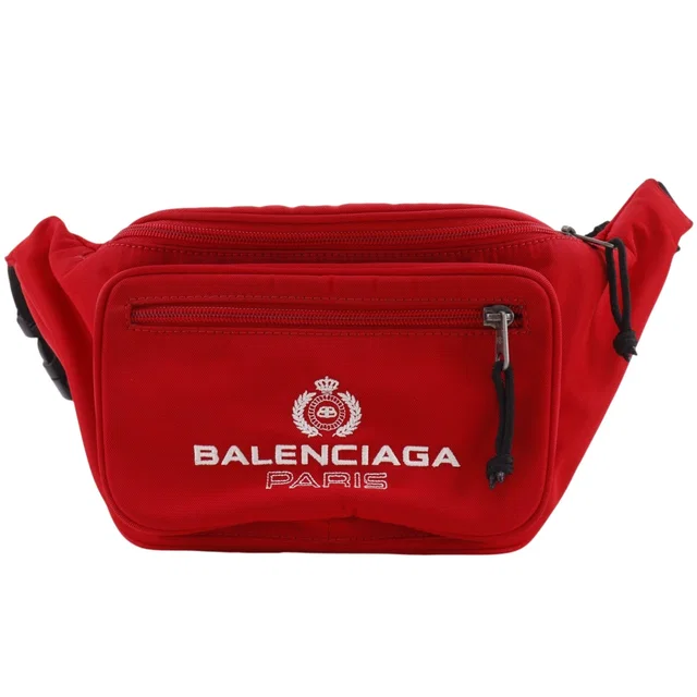 Balenciaga Explorer Nylon Canvas Waist Bag in Canvas from LuxUness