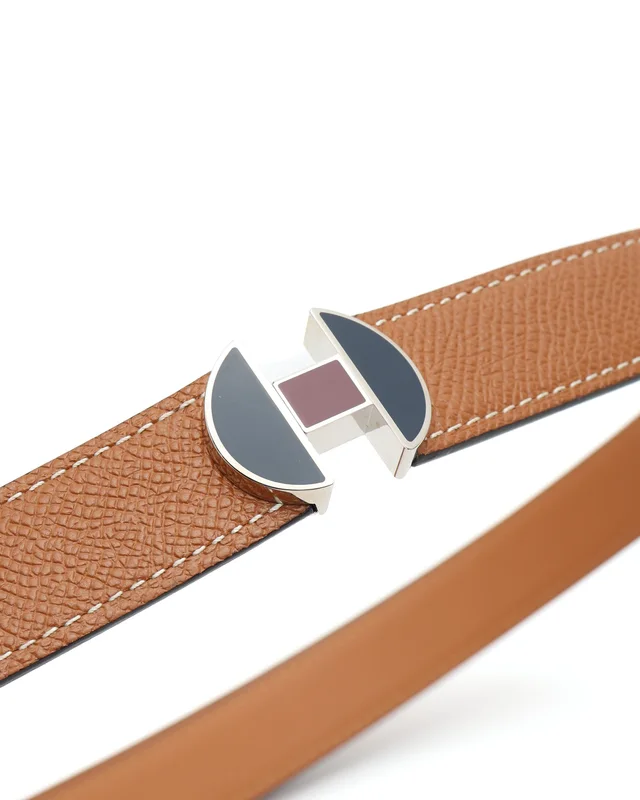 Hermès 18 Epsom Belt, Size 100 in Epsom leather from A Retro Tale, photo 8 of 9