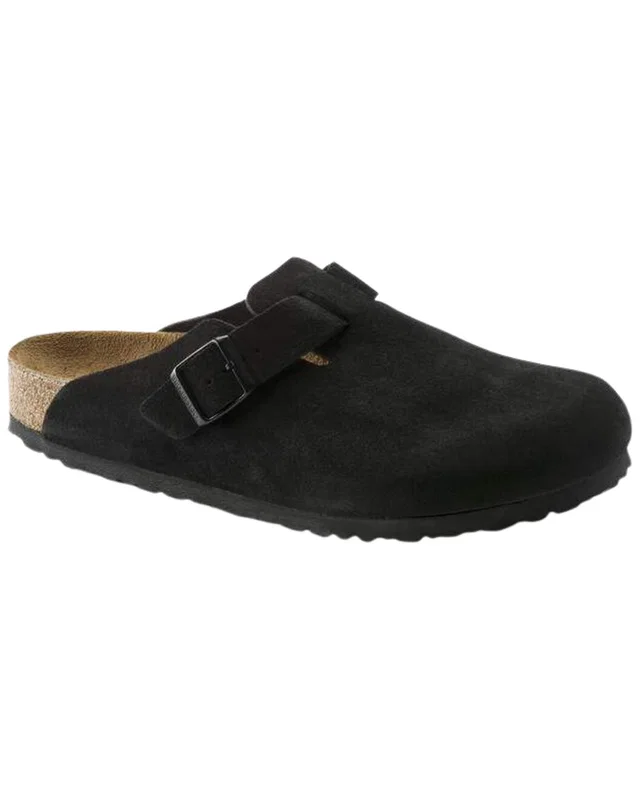 Birkenstock Boston Soft Footbed Suede Sandal, image 1 of 1 from Rue La La