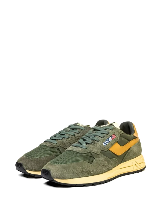 Autry Reelwind suede-panel sneakers, photo 2 of 2 from FARFETCH