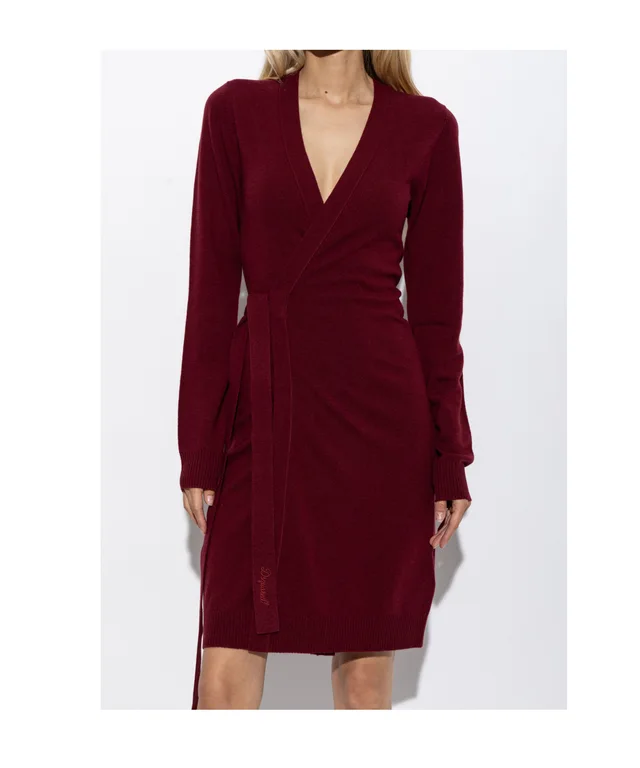 Dsquared2 V-neck tie-front dress, photo 3 of 5 from SENSER