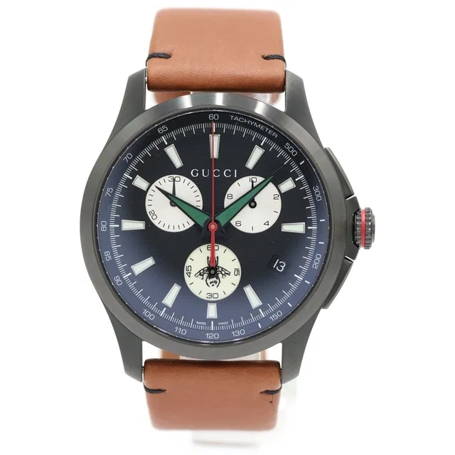 Gucci G-Timeless Bee Watch Timeless Black Dial in Black from The Reluxe