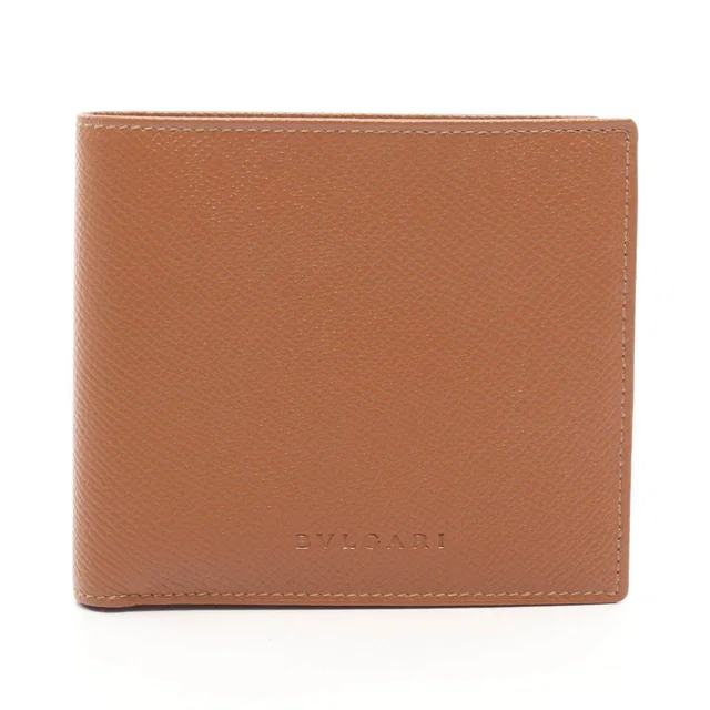 Bvlgari Leather Bifold Wallet in Leather from LuxUness