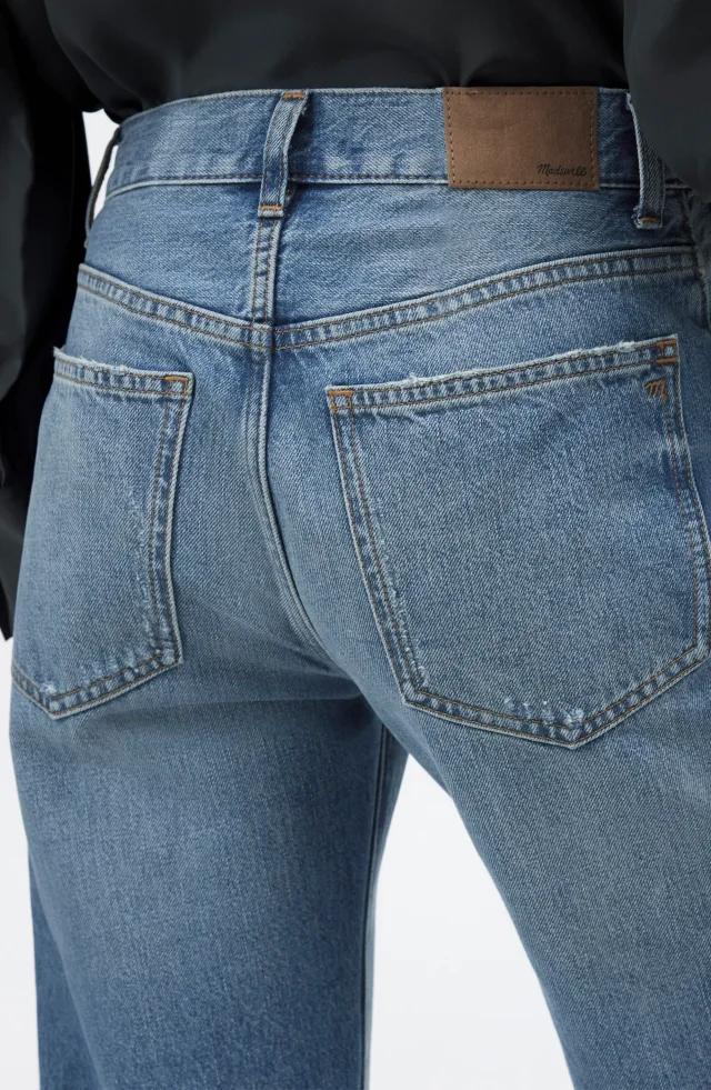 Madewell The Dean Airy Easy Straight Leg Jeans, photo 6 of 11 from Nordstrom Rack