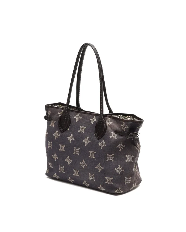 Celine Denim Macadam Tote Bag in Denim from A Retro Tale, photo 2 of 8