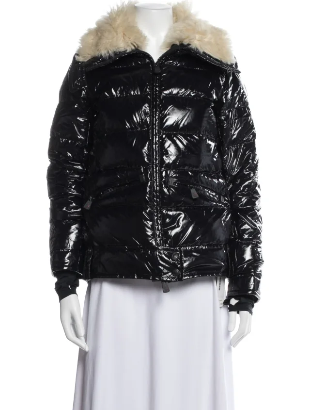 Moncler Down Jacket w/ Tags in black from The RealReal