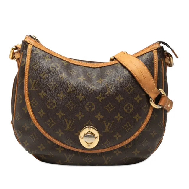 Brown Louis Vuitton Monogram Tulum GM Crossbody Bag in Brown Coated canvas from Designer Revival, photo 1 of 1
