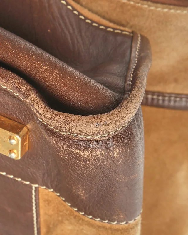 Loewe Amazona Suede Bag in Suede from A Retro Tale, photo 9 of 11
